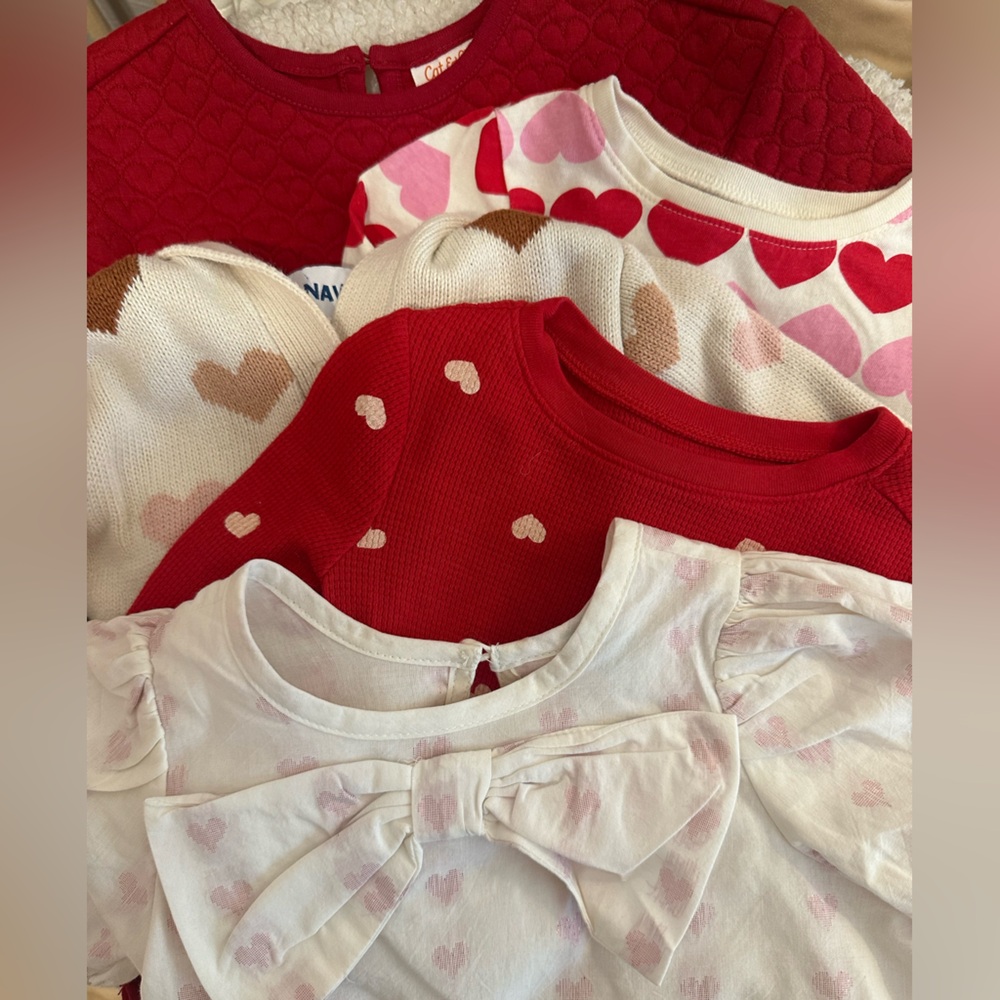 5 Piece Heart Clothing Bundle | 18-24 Months. ❤️ ♥️💕❣️💗
